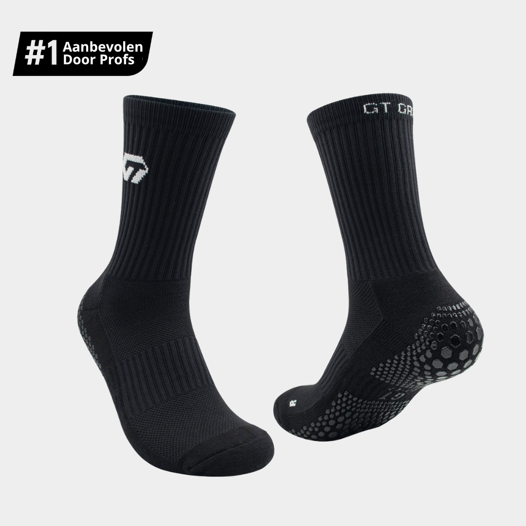 Classic gt grip socks, prestatie gripsokken zwart