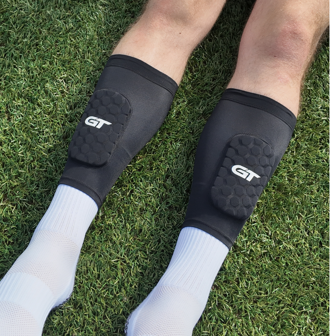 GT Sleeve Shin Pads 12x7 - ingebouwde scheenbeschermers voor voetballers