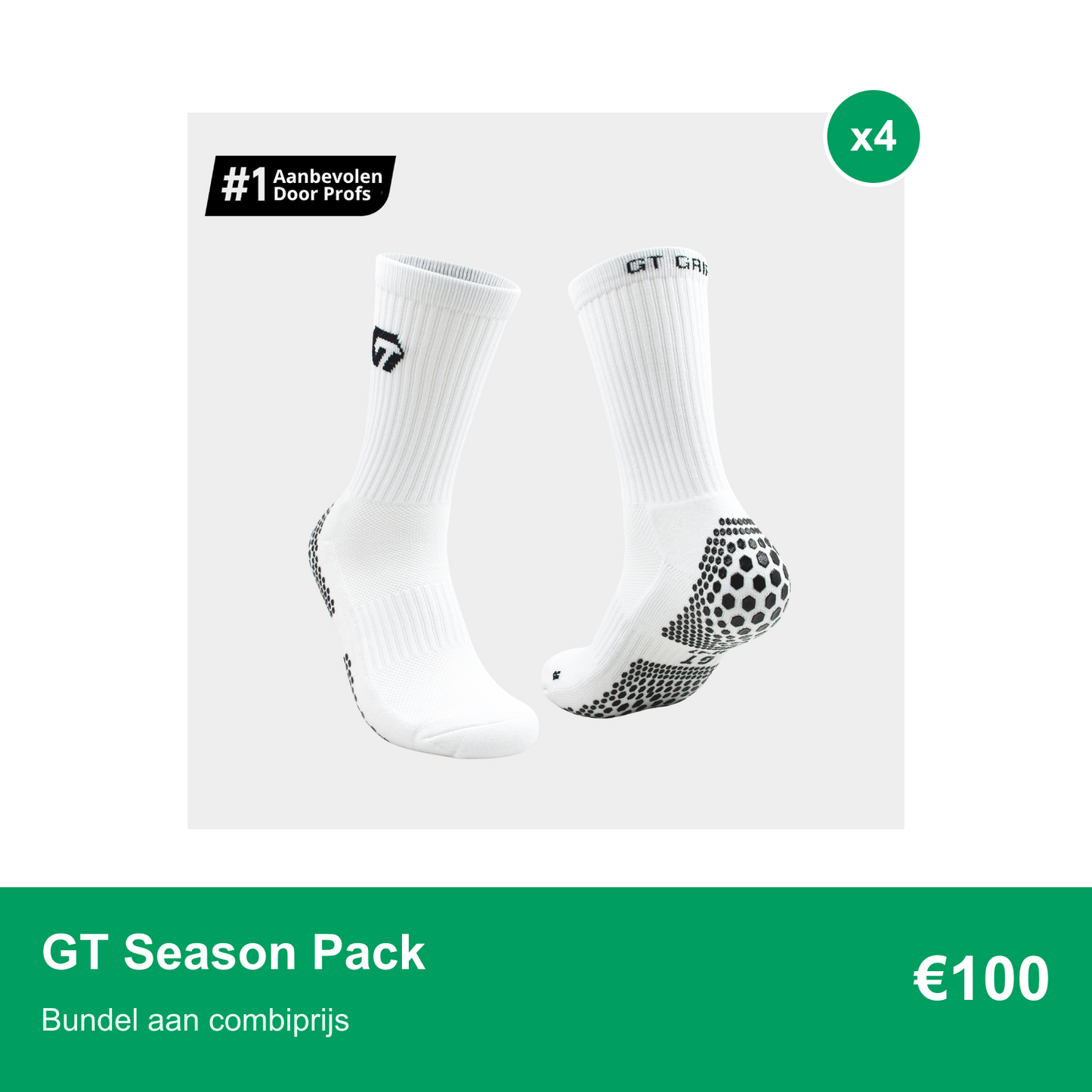 GT Season Pack - 4 paar gripsokken bundel | GT Sport Selection