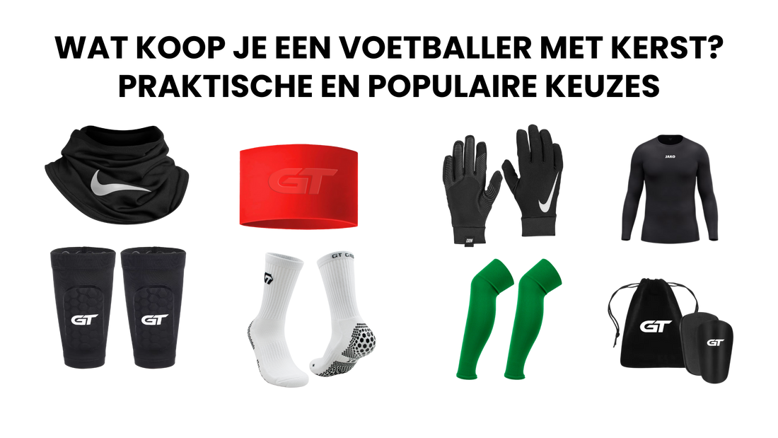 Wat koop je een voetballer met kerst? Praktische en populaire keuzes