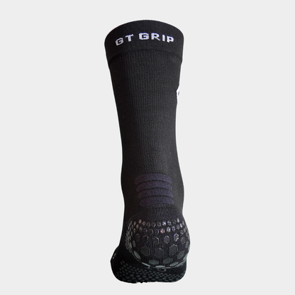 GT Ultra Light Grip Socks -zwarte  voetbal gripsokken 