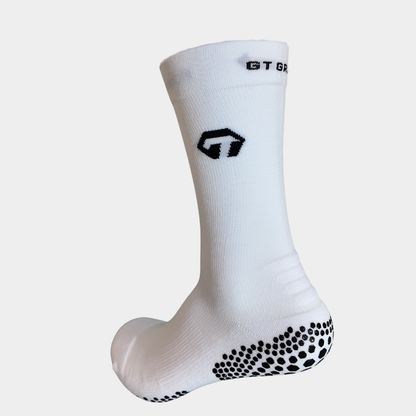 GT Ultra Light Grip Socks - voetbal gripsokken wit - Dryarn sportsokken