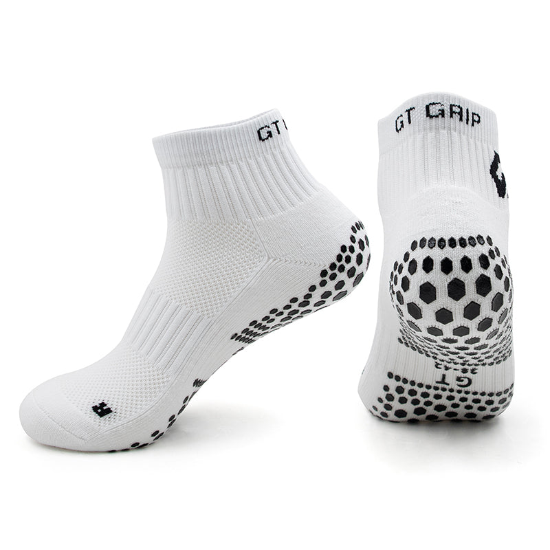 GT Ankle Grip Socks Wit Voor zijkant