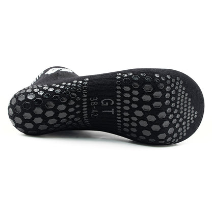 GT Ankle Grip Socks Zwart grip detail