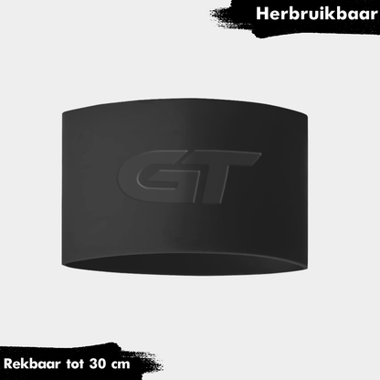 Sokkentape alternatief GT GRIP Tapes, Zwart, ecologisch, herbruikbaar sokkentape.