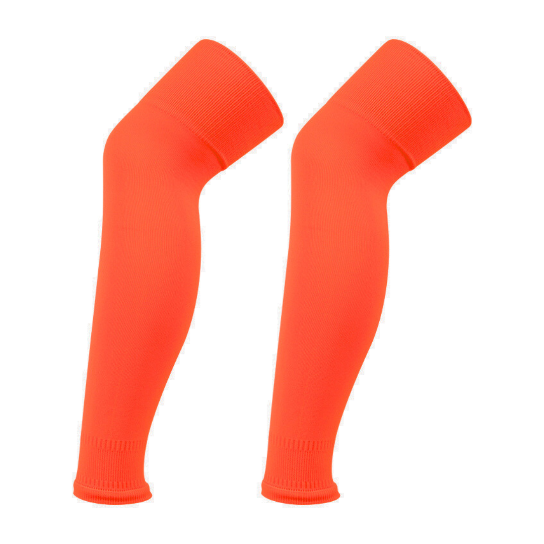 GT Pro Sleeve Socks Oranje, voetloze kous oranje, zonder merk of logo