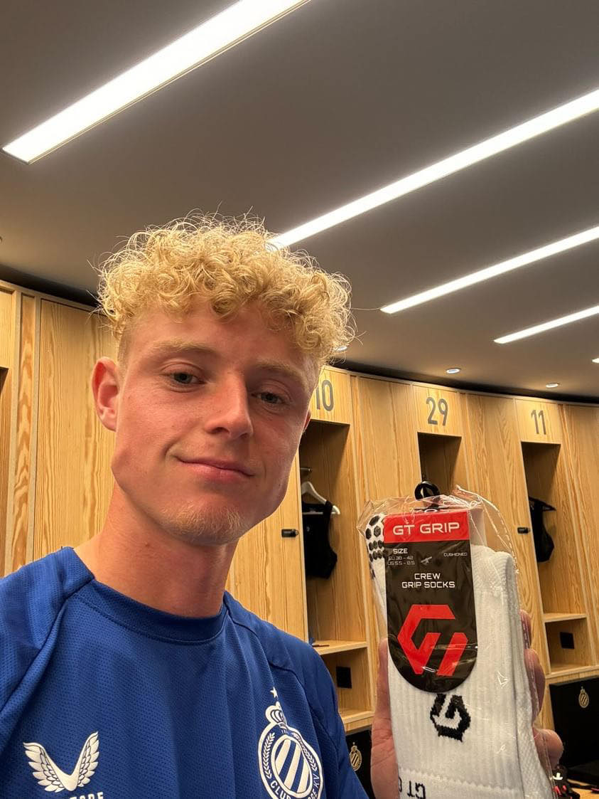 Joaquin Seys Club Brugge voetbal Gripsokken GT GRIP Socks
