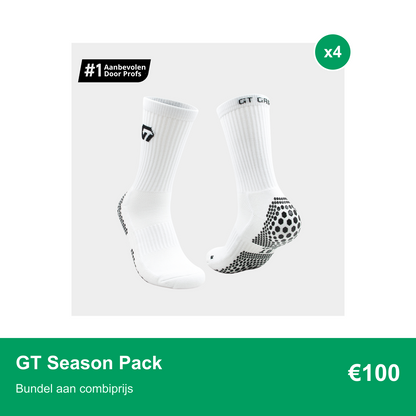 GT Season Pack - 4 paar gripsokken bundel | GT Sport Selection